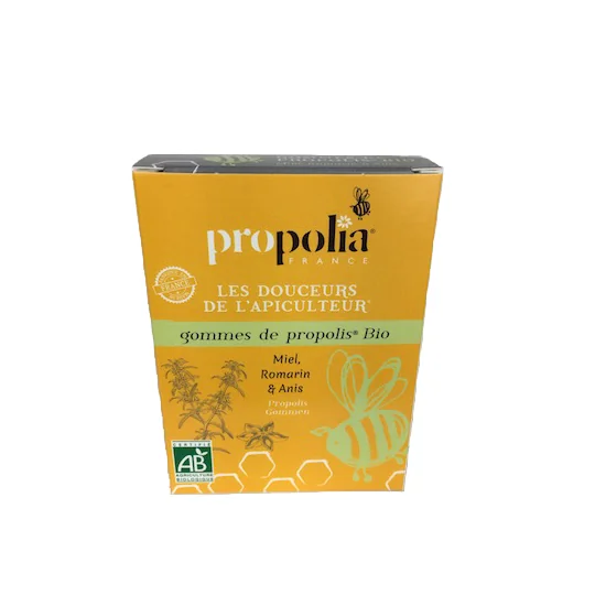 Gommes Romarin-Anis Bio 45g - Propolia