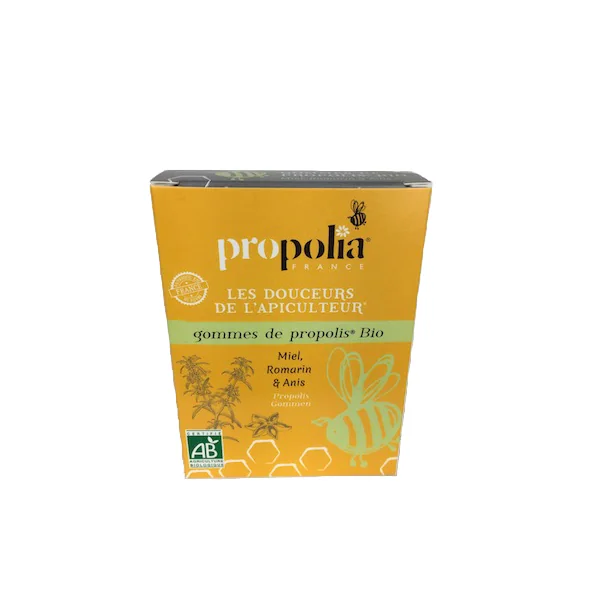 Gommes Romarin-Anis Bio 45g - Propolia
