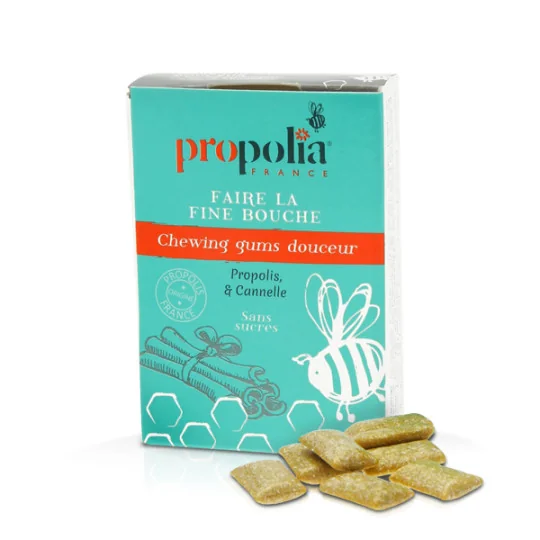 Chewing-gums Propolis-Cannelle 24g - Propolia