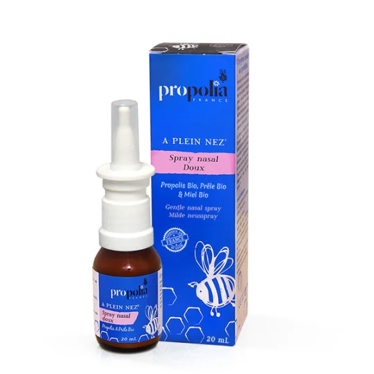 Spray Nasal Doux BIO - Propolis, Prêle & potassium