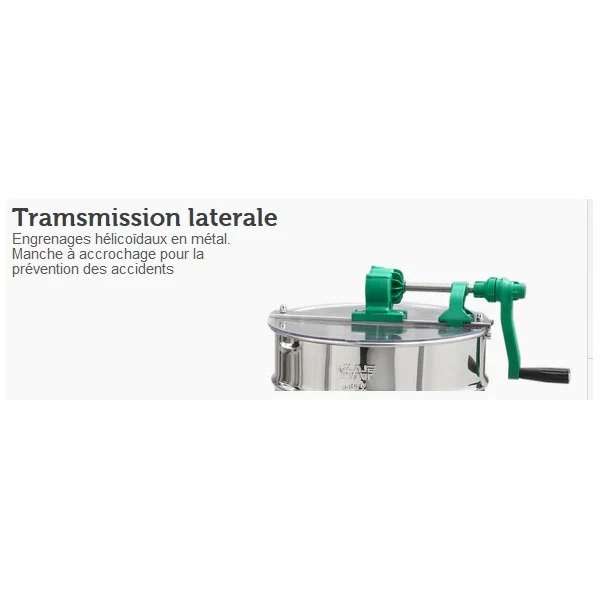 Extracteur 4 Cadres Compact Transmission Latérale - SAF Natura
