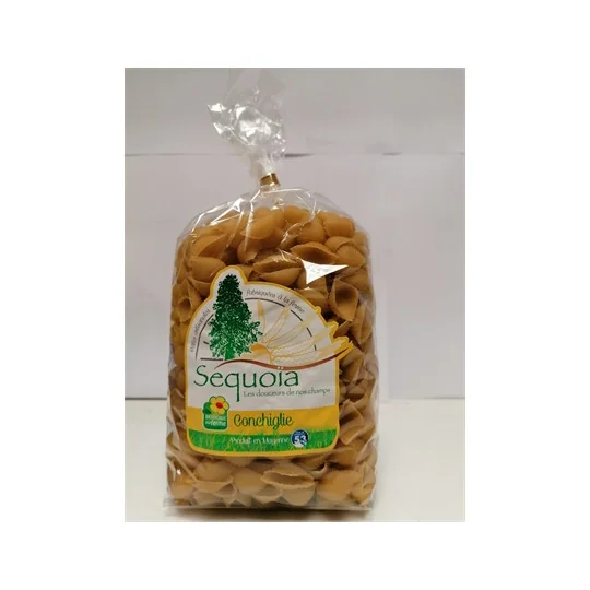 Pâtes Artisanales Sequoïa - Conchiglie 500 g