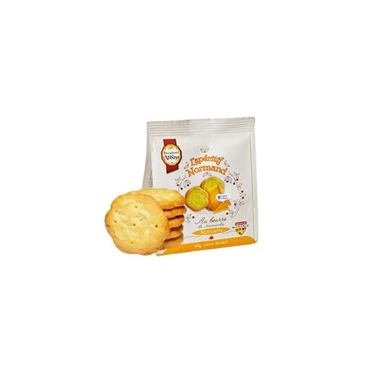 Biscuits à la Mimolette de Normandie - 100Gr