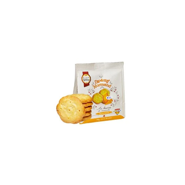 Biscuits à la Mimolette de Normandie - 100Gr