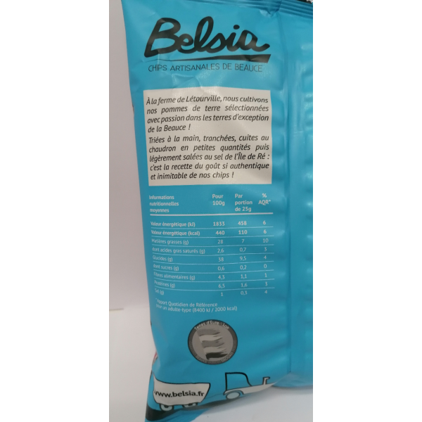 Chips Sel 150g - BELSIA