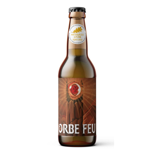 Bière Orbe Feu BIO - 33cl -Mage Malte