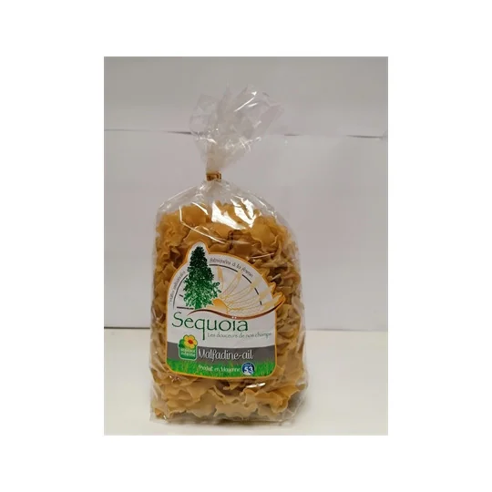 Pâtes Artisanales Sequoïa - Malfadine Ail 400 g