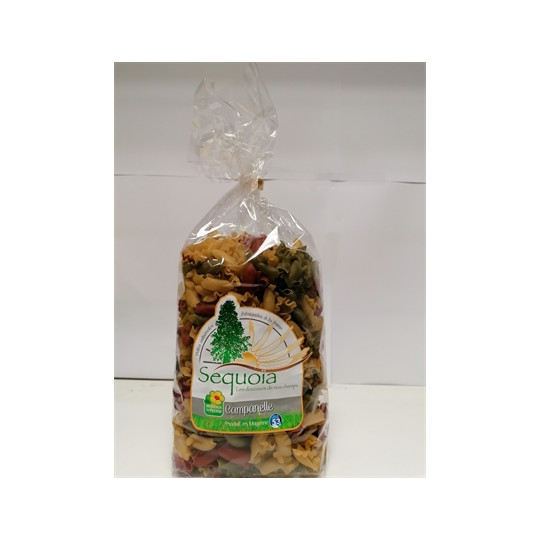 Pâtes Artisanales Sequoïa - Campanelle Trio 500 g