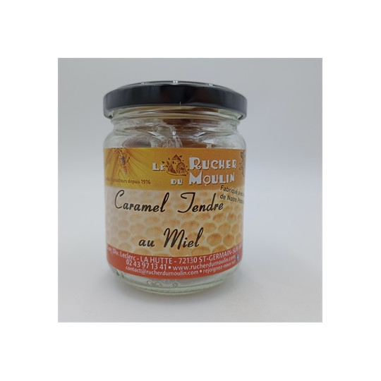 Caramel Tendre au Miel 100g