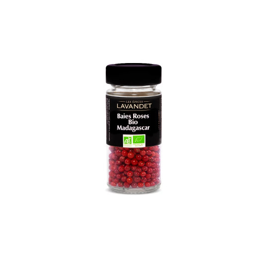 Epices Baies de Rose Bio 25 g - Luberon Gourmet