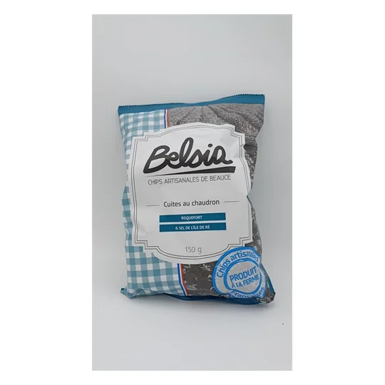 Chips Sel Roquefort 150g - BELSIA