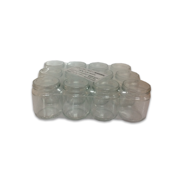 Pot verre 250 gr (pack de 12)