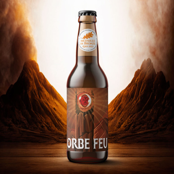 Bière Orbe Feu BIO - 33cl -Mage Malte