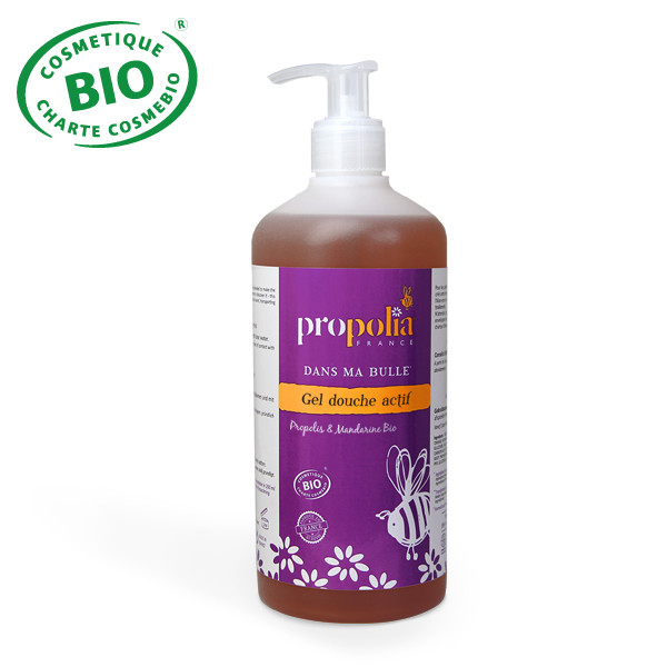 Gel Douche Actif - Familial  500 ml -Propolia