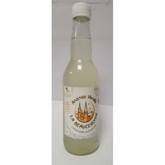 Limonade Ananas Vanille 33cl- La Beauceronne