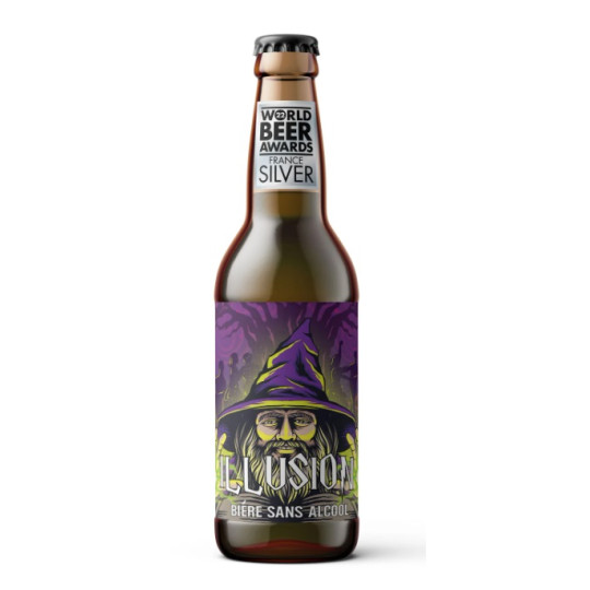 Bière illusion - 33cl sans alcool -Mage Malte