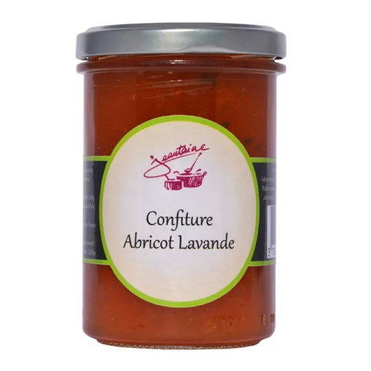 Confiture Abricot Lavande 260g - La Jeantaine