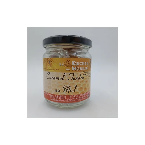 Caramel Tendre au Miel 100g