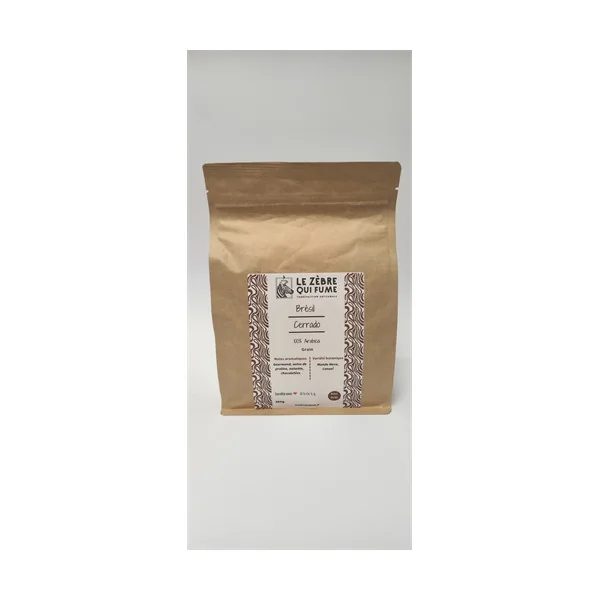 Café en grains BRESIL 250g - Le Zèbre Qui Fume