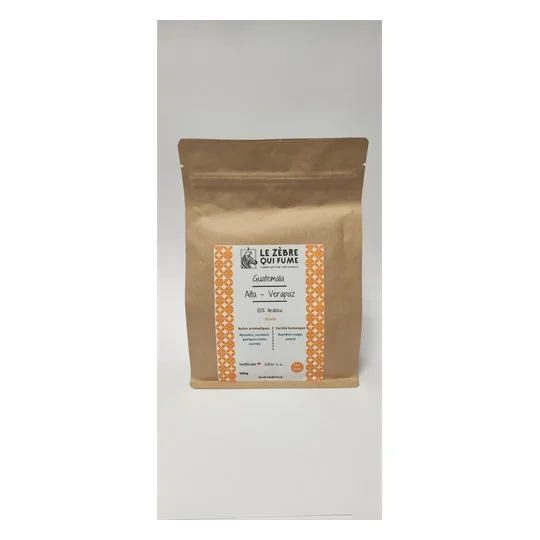 Café en grains GUATEMALA 250g - Le Zèbre Qui Fume