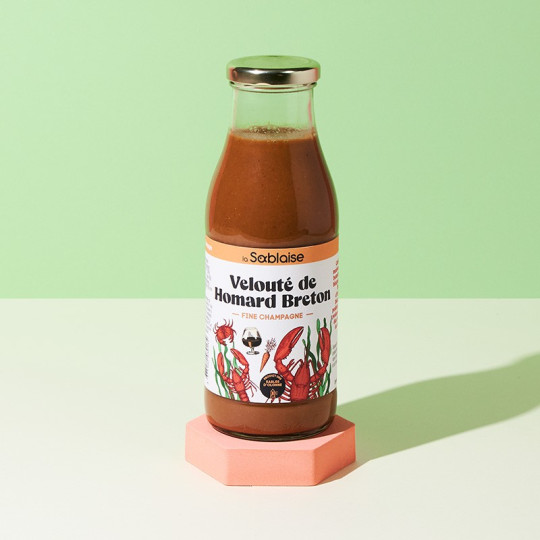 Velouté de Homard à la Fine Champagne - 500g - La Sablaise