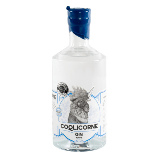 GIN NAVY 70cl - Coqlicorne