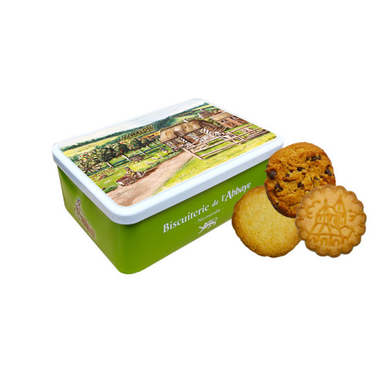 Sablés au Beurre - Boite métallique - 315 grs - Biscuiterie l'abbaye