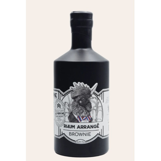 Rhum Arrangés Brownie - 70 cl - Coqlicorne