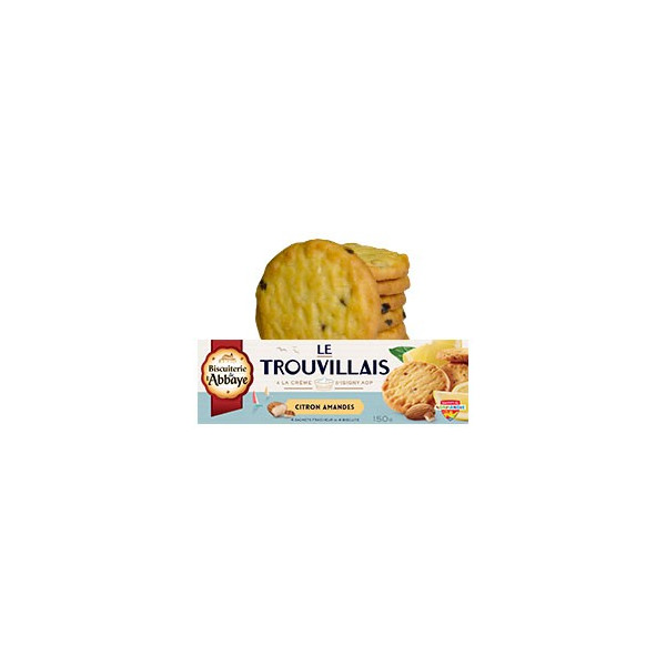 Trouvillais au Citron et aux Amandes - 150Gr