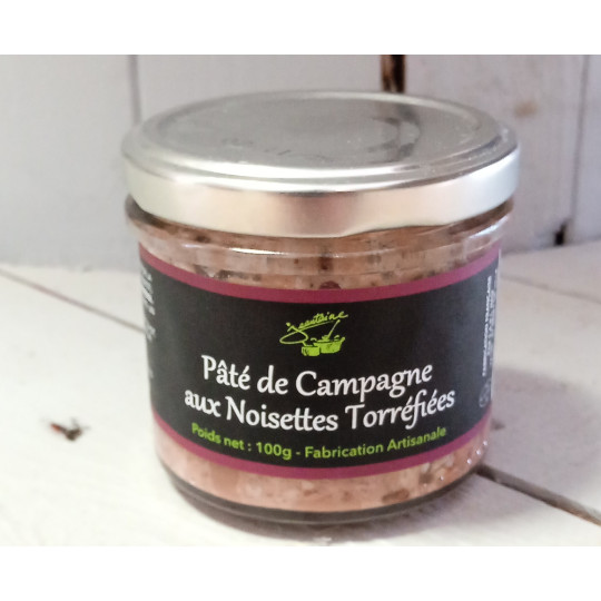 Pâté de Campagne aux Noisettes Torréfiées - 100 G