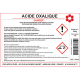 ACIDE OXALIQUE les 500 gr