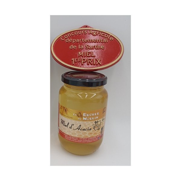 Miel d'Acacia - 500gr -Le Rucher du Moulin