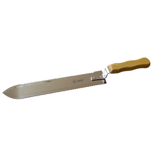 Couteau à Désoperculer (2 côtés dentés)
