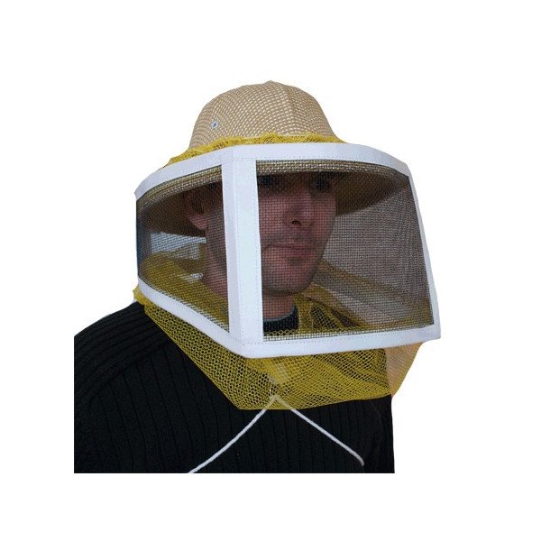 Voile de Protection pour Apiculteur - Voile Carré Jaune