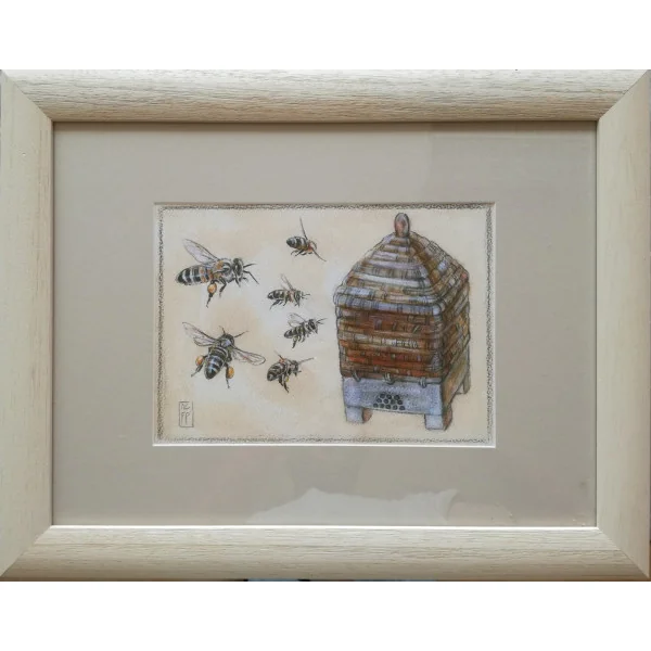 Tableau Ruche Paille