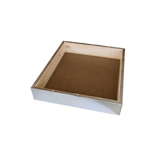 Toit Bois et Tôle ECO Dadant 10 Cadres