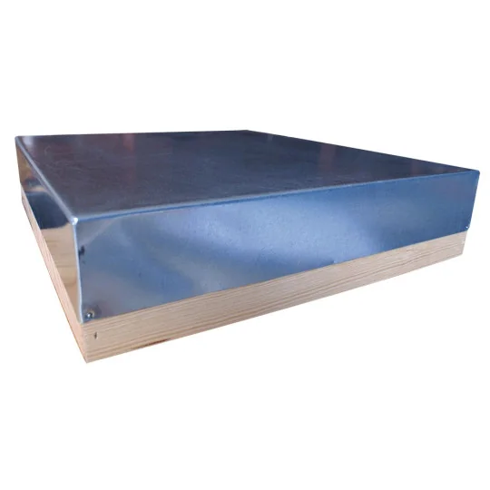 Toit plat bois/tôle