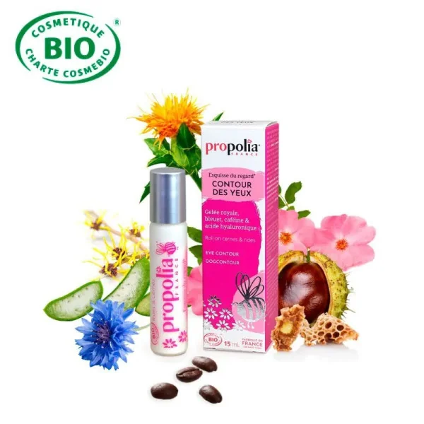 Roll-on Contour des Yeux Bio- Propolia