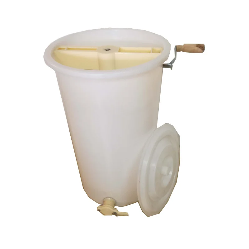 Extracteur de miel - Wiesenfield - Inox, plastique - 3 cadres Extracteur de miel - Wiesenfield - Inox, plastique - 3 cadres