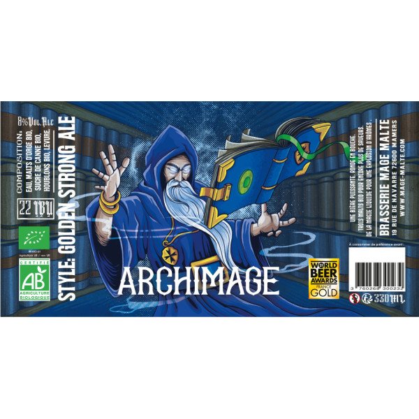 Bière Archimage BIO - 33 cl