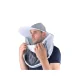 Chapeau avec Voile Rabattable