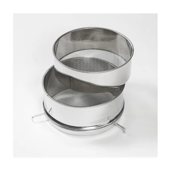 Passoire Inox Double avec pattes 30 cm - SAF Natura