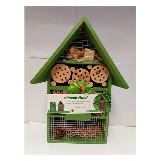 Hotel Ă  Insectes Vert