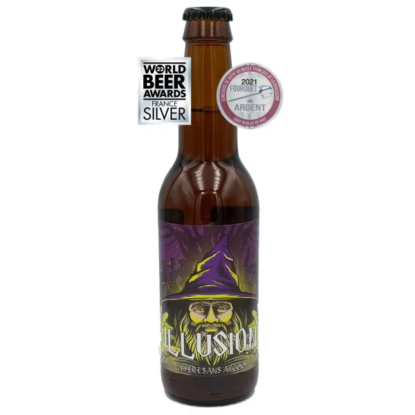 Bière illusion - 33cl sans alcool -Mage Malte