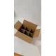 Carton avec Croisillons pour 6 pots de 500 verre TO63 - lot de 20