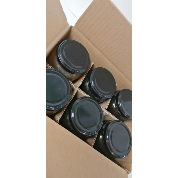 Carton avec Croisillons pour 6 pots de 500 verre TO63 - lot de 20