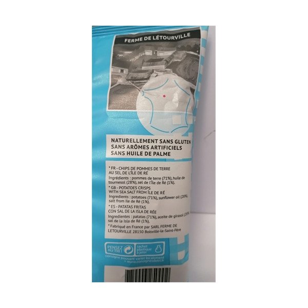 Chips Sel 150g - BELSIA