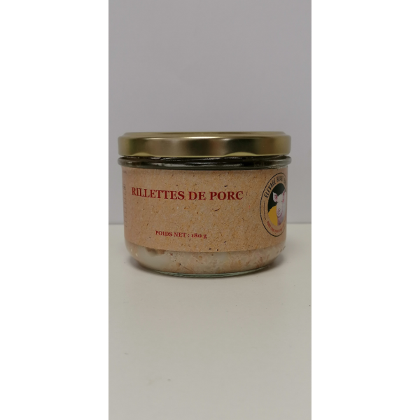 RILLETTES, PRODUITS LOCAUX, PRODUIT DIRECT PRODUCTEUR