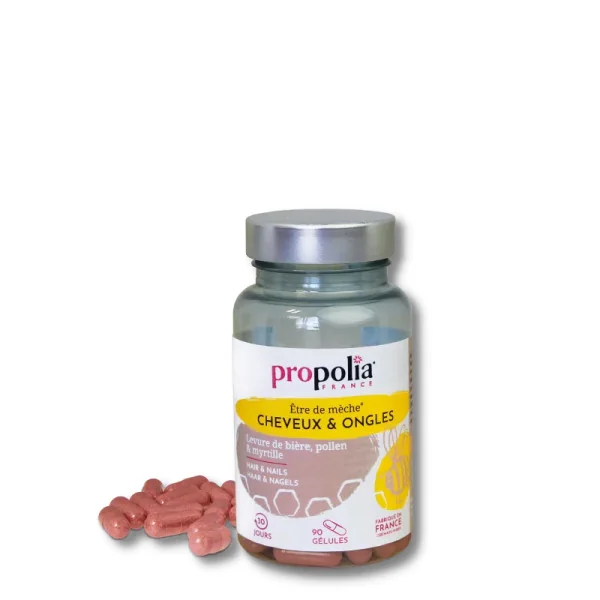 Gélulles Cheveux et Ongles 90 gél. - Propolia