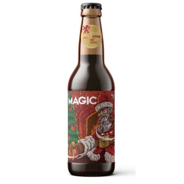Bière de Noêl MAGIC BIO 33cl - Mage Malte